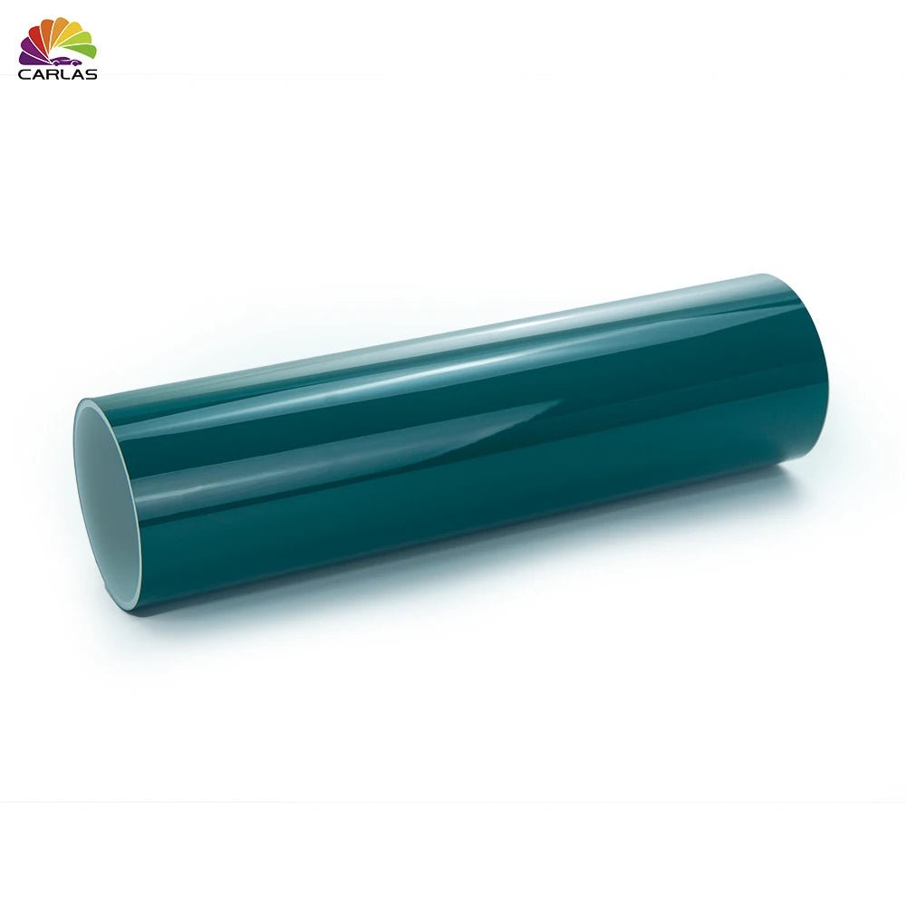 CAR STICKER DIY Car Body Sticker Film Green Color PPF Roll Car Modification Gloss Wrap Wet Dry Paste TPU Film