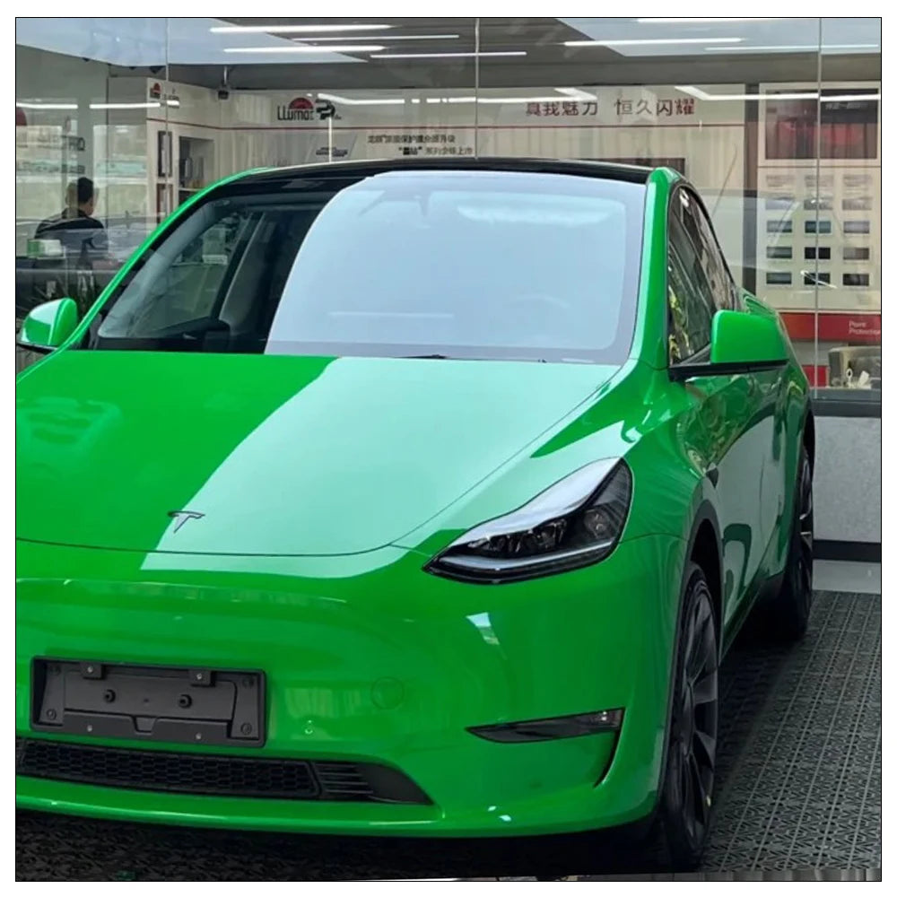 CAR STICKER Car Body Sticker Film Color Car Green Wrap PPF Roll Gloss Wrap TPU Film Protective Film for Cars